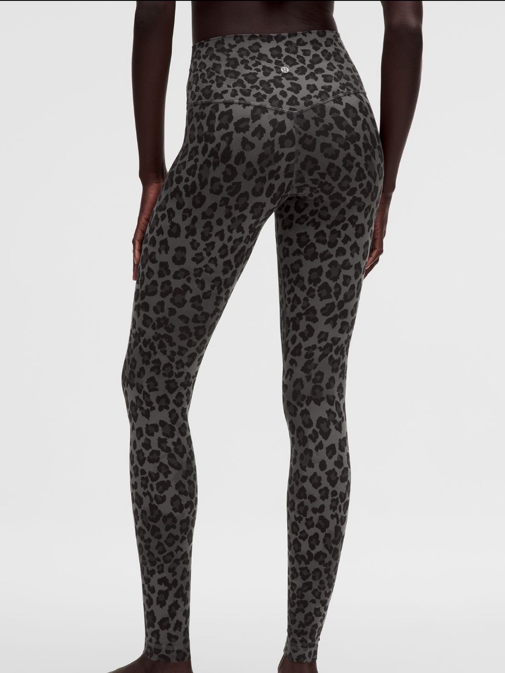 Lululemon Align No Line High-Rise Pant 28" True Leopard Black Multi Size 4 NWT